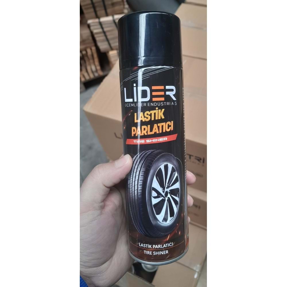 LASTIK PARLATICI 500 ML LIDER