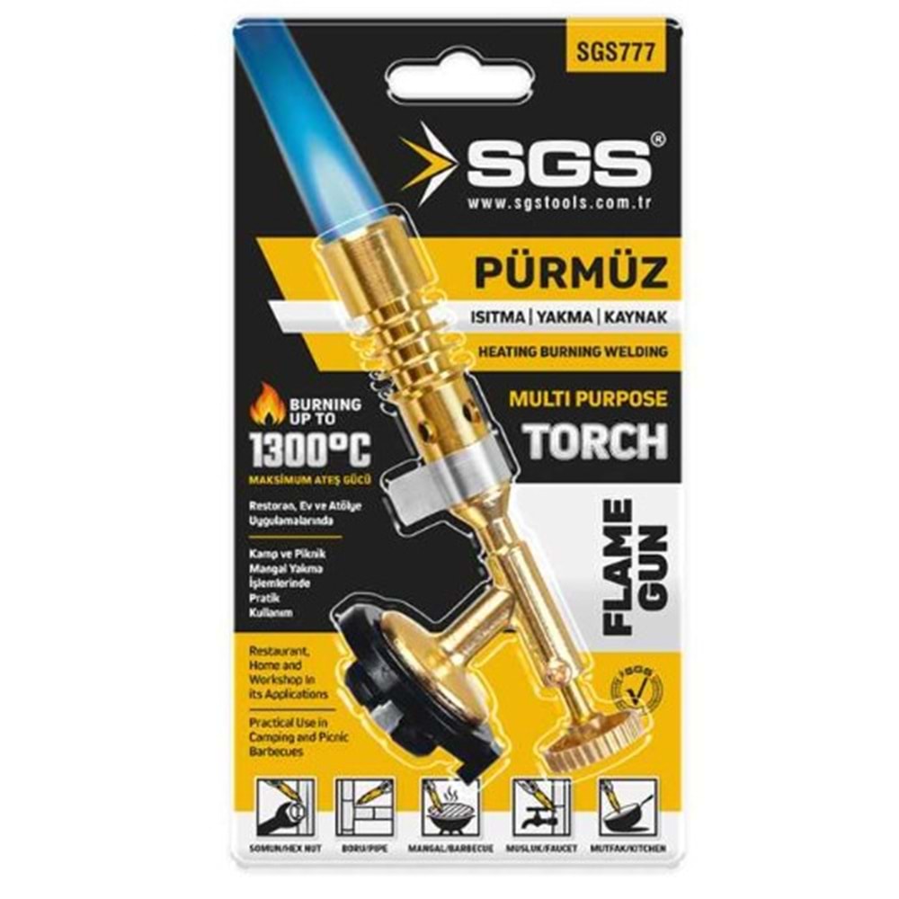 SGS TORCH TAV VE KAYNAK PÜRMÜZ BASLIGI SGS777