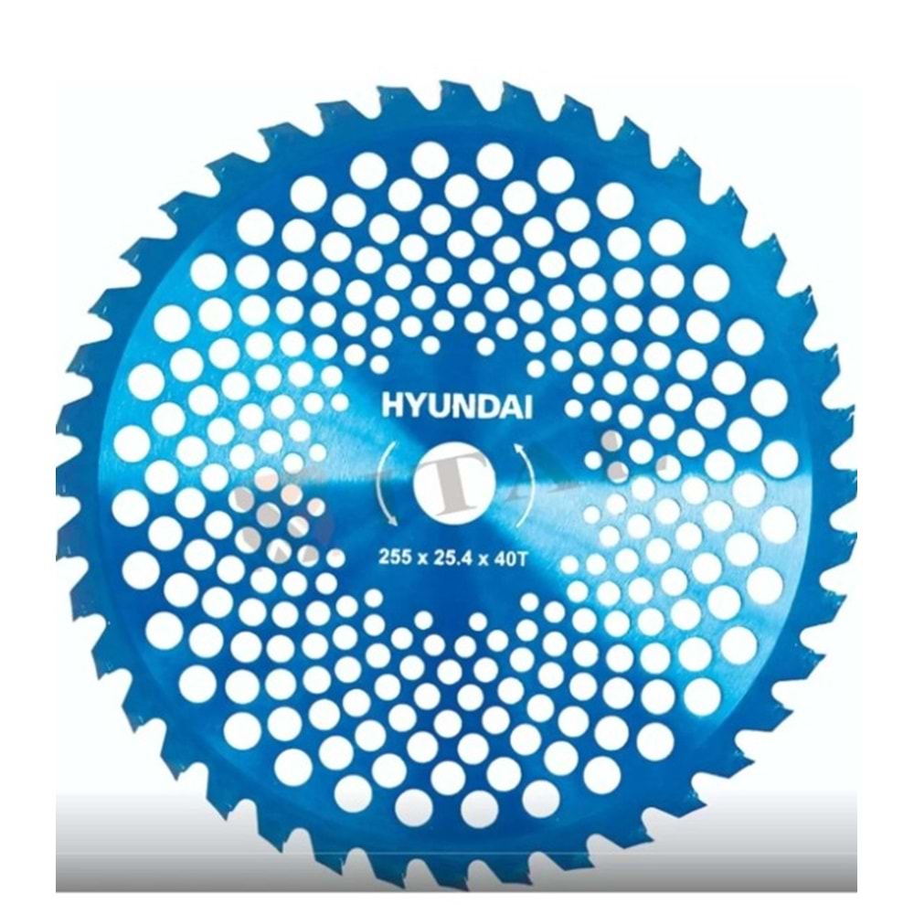 HYUNDAI DAIRE KESME BIÇAGI 40T*25.4*255mm ELMASLI