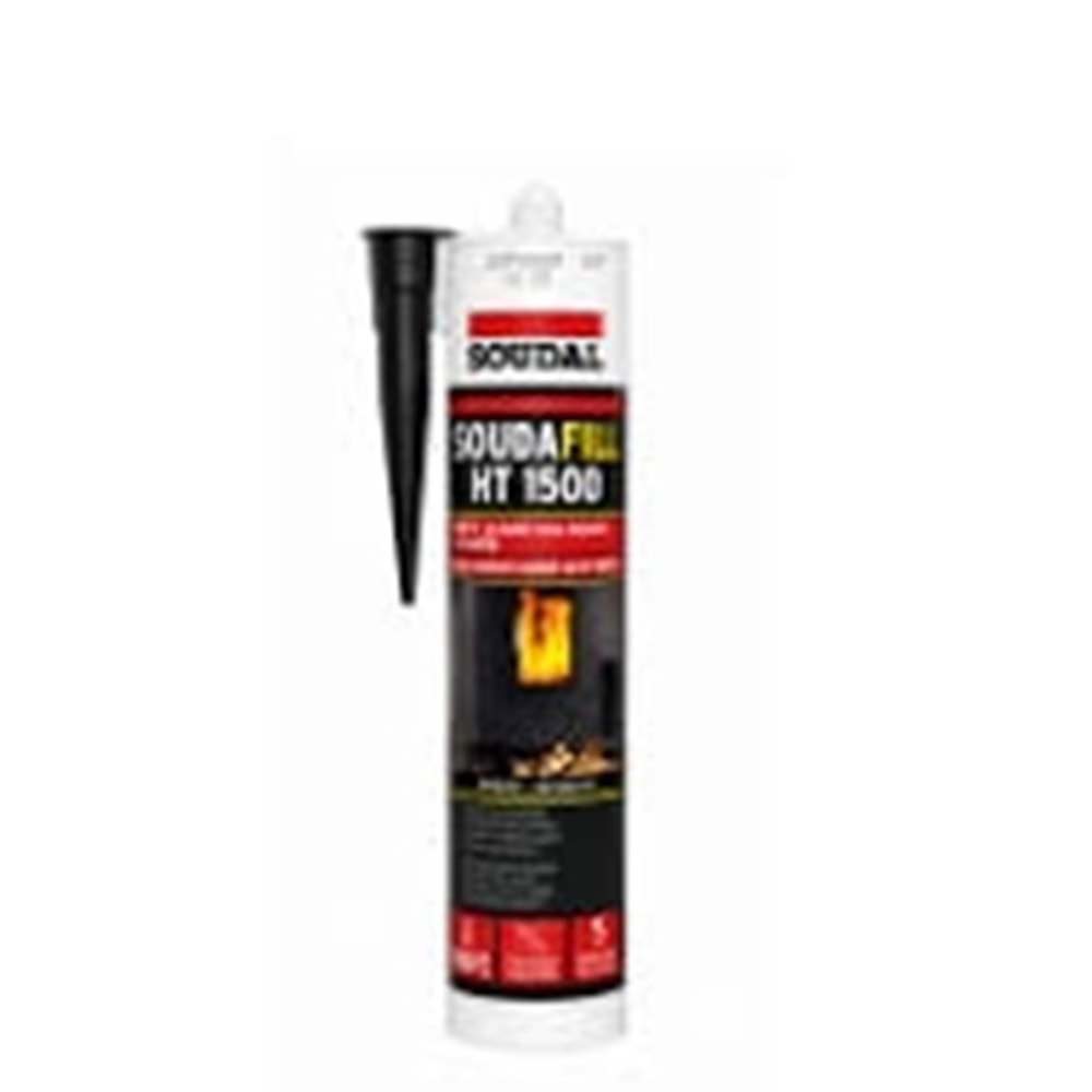SOUDAL SOUDAFILL HT1500S ISIYA DAYANIKLI MASTIK ANTRASIT 280ml