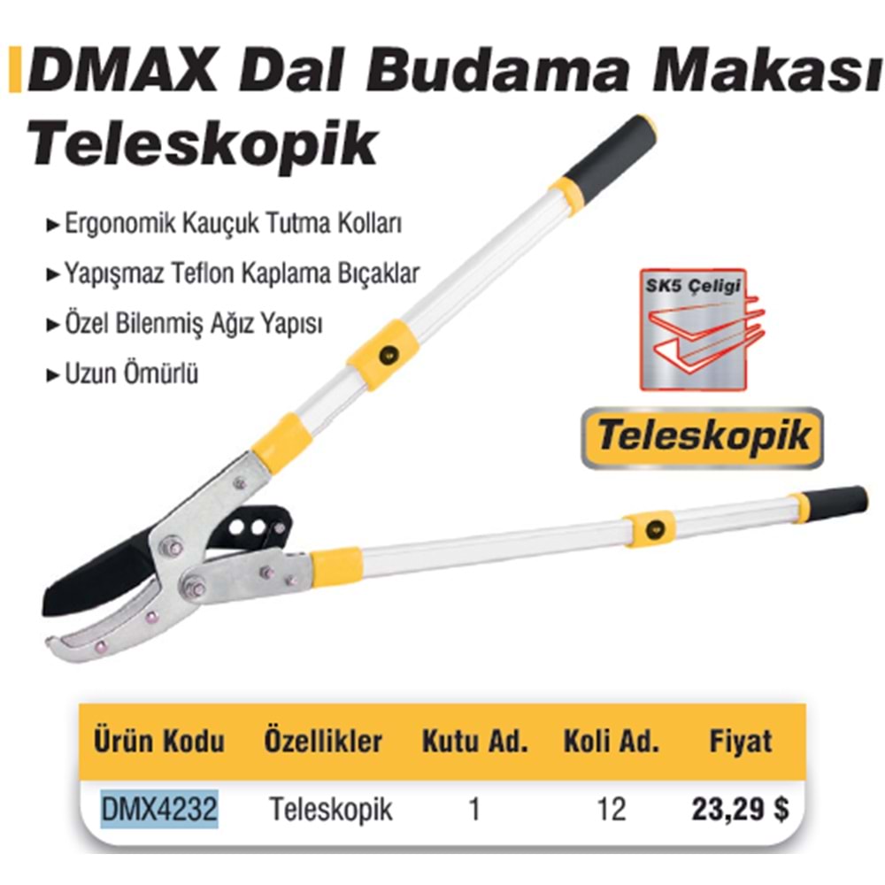 BAG BUDAMA MAKASI TELESKOPIK DMAX 4232