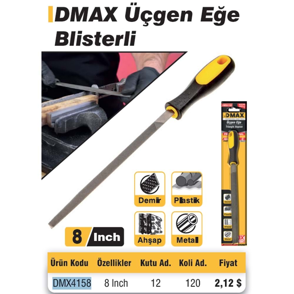 ÜÇGEN EGE BLISTERLI NO:8 DMAX 4158