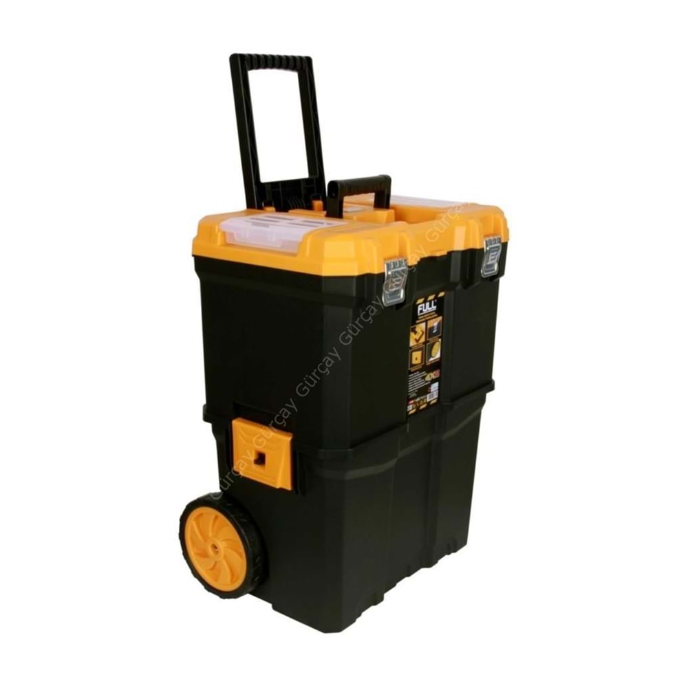 TAKIM ÇANTASI FULL TEKERLIKLI METAL KILITLI 2 KATLI T2K