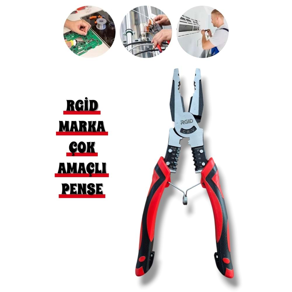 PENSE ÇOK AMAÇLI 215 MM RODIN TOOLS KALITE