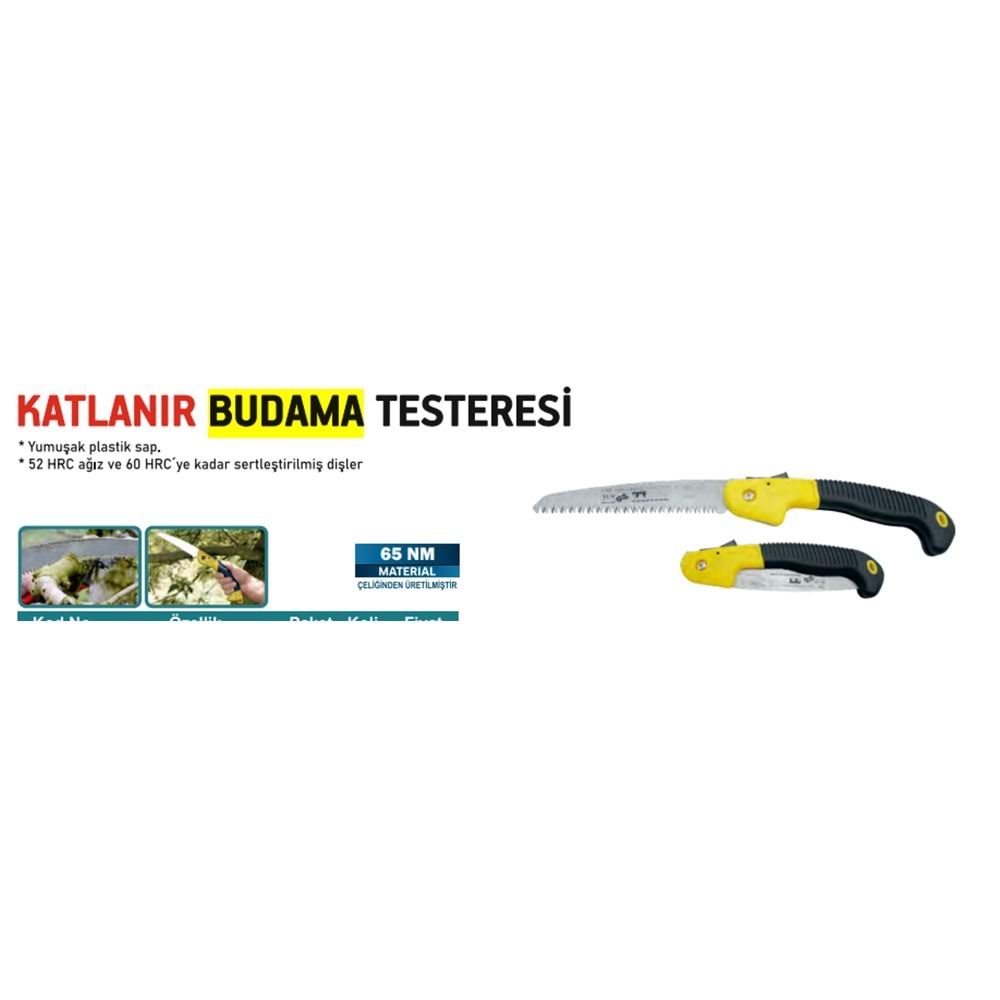 BUDAMA TESTERESI KATLANIR CMC3513