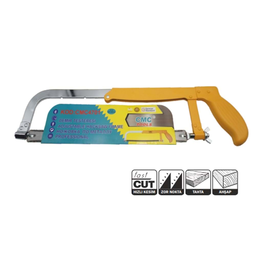 DEMIR TESTERE KROM KOLLU CMC 200-300MM ATS C4701