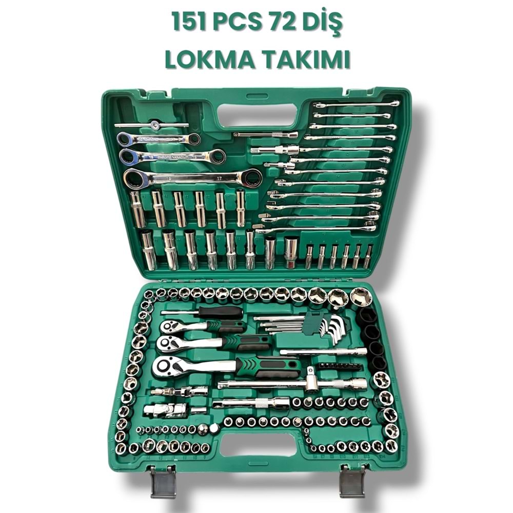 LOKMA TAKIMI 151 PARÇA 72 dis