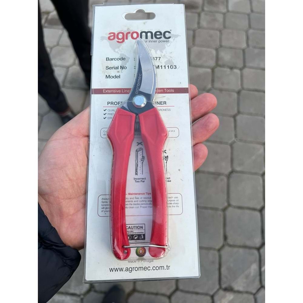 BAG BUDAMA MAKASI KAVISLI AGIZ 18 CM AG-TM11103 01H18 AGROMEC