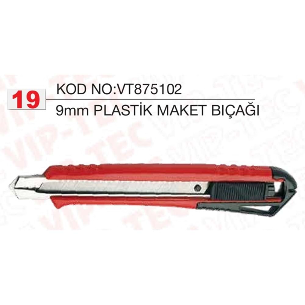 VIP-TEC MAKET BIÇAGI PLASTIK VT875102 9MM