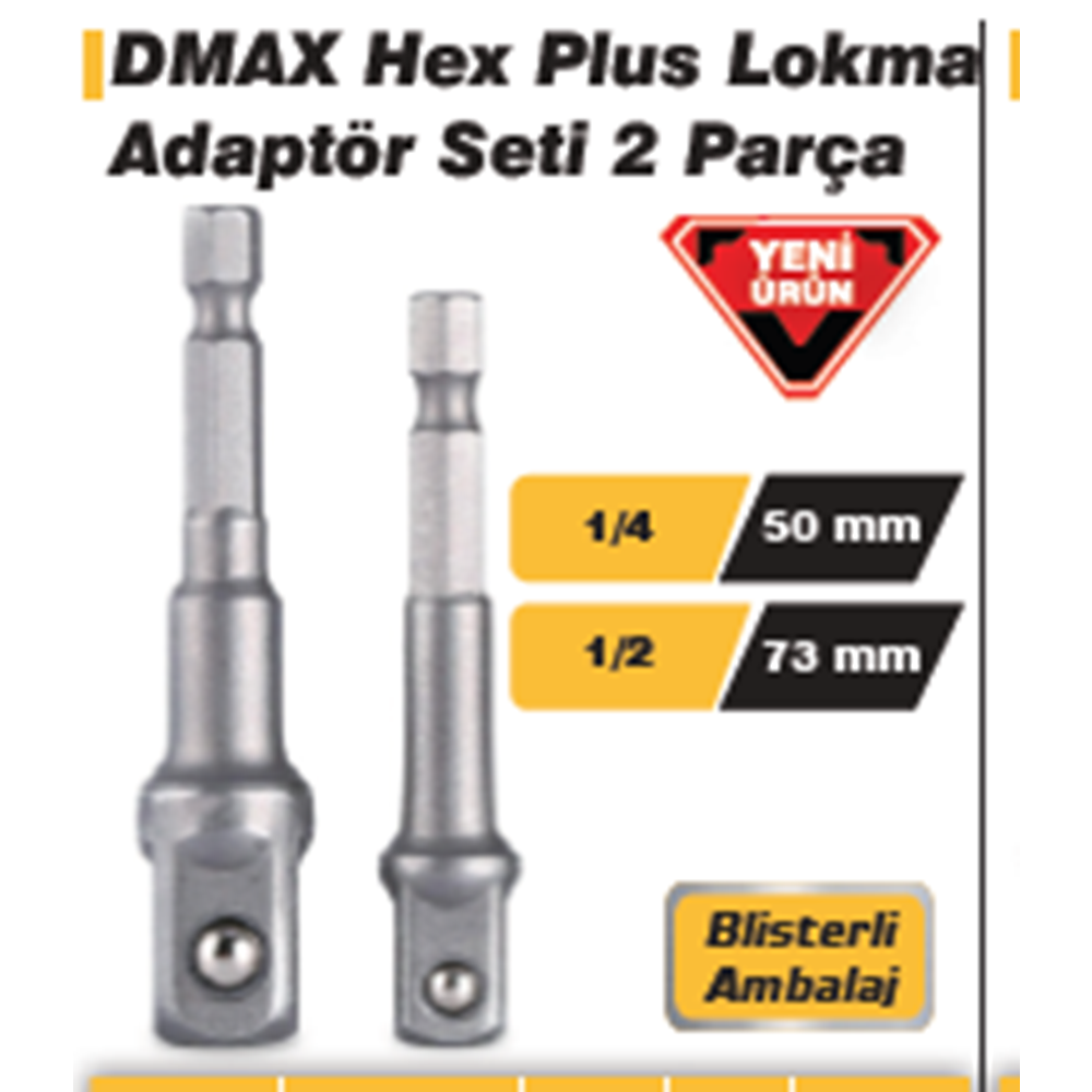 HEX PLUS LOKMA ADAPTÖR SETI 2 PARÇA DMX4766