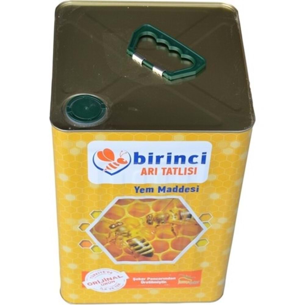 ARI YEMI HAZIR SURUP TENEKE SARI 24 KG ARI TATLISI KONYA SEKER