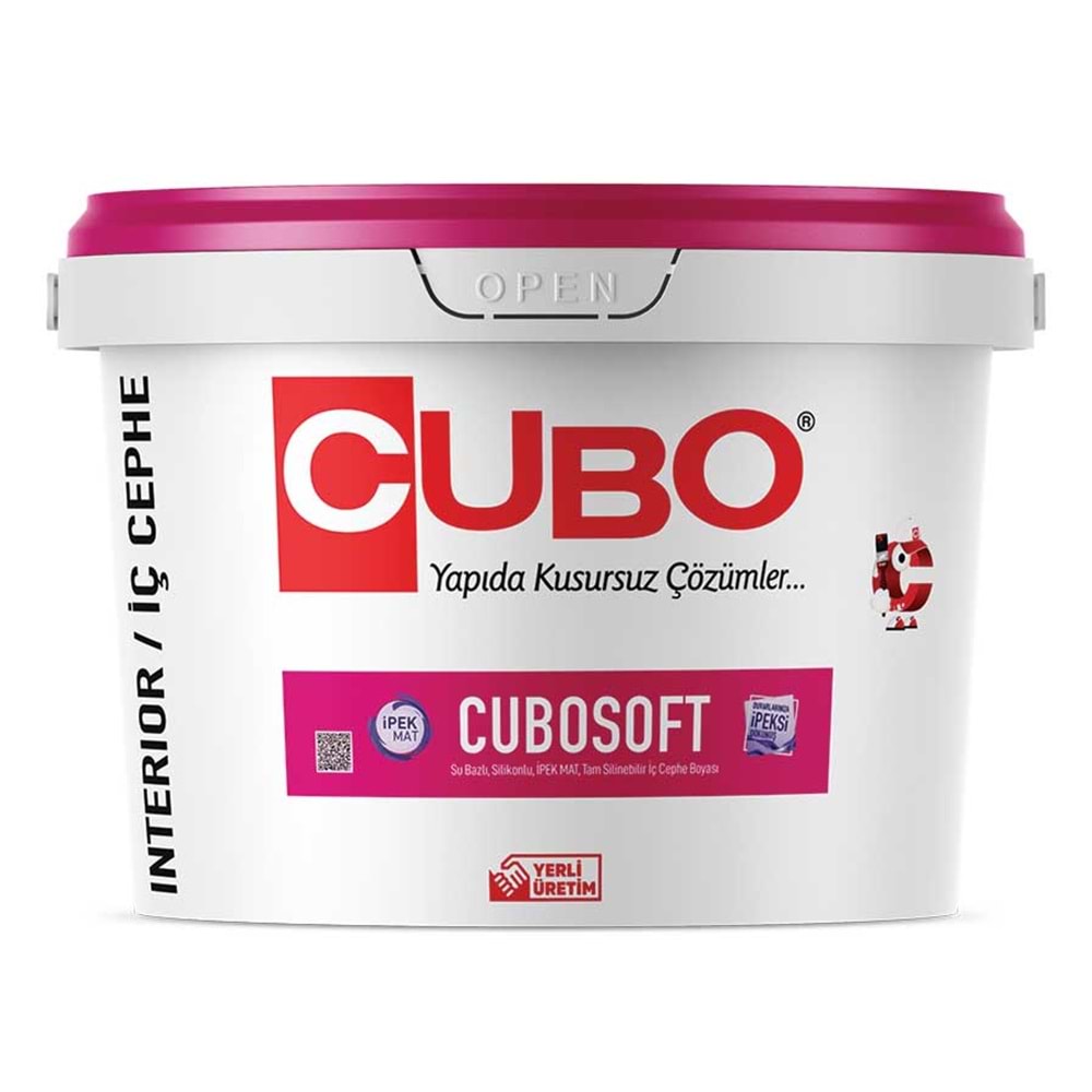 CUBO Cubosoft Ipek Mat Iç Cephe Boyasi A Baz 7,5 Lt