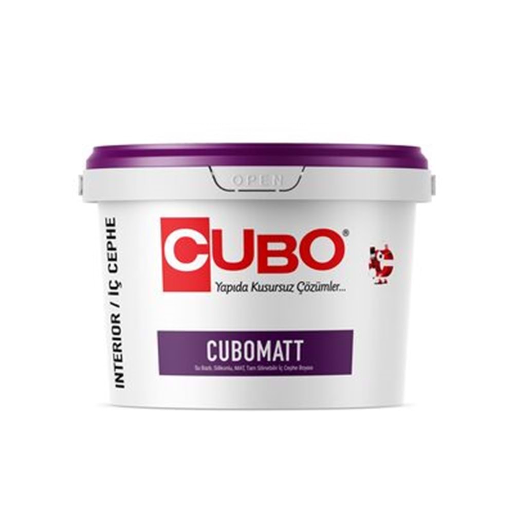 CUBO CuboMatt Iç Cephe Boyasi A Baz 2,5 Lt