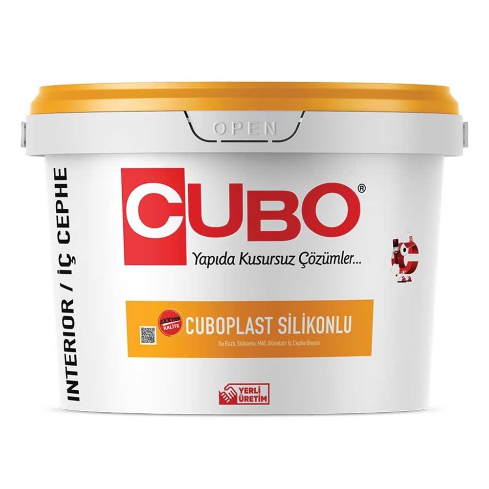 CUBO Cuboplast Silikonlu İç Cephe Boyası A Baz 15 Lt