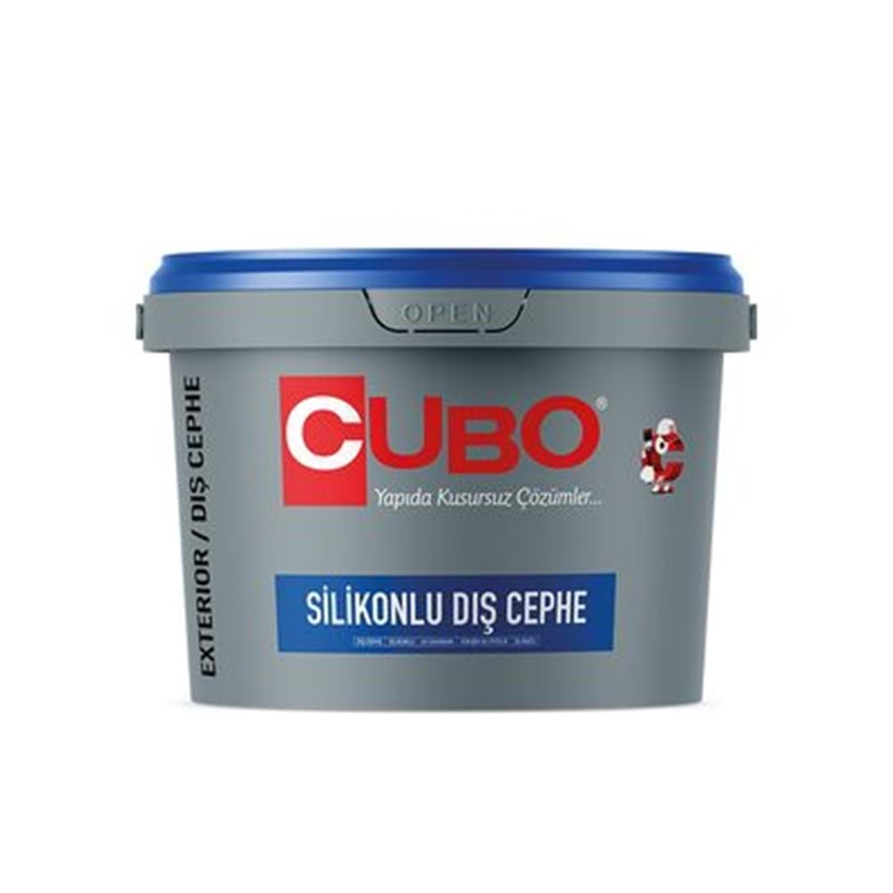 CUBO Silikonlu Dış Cephe Boyası B Baz 7,5 Lt