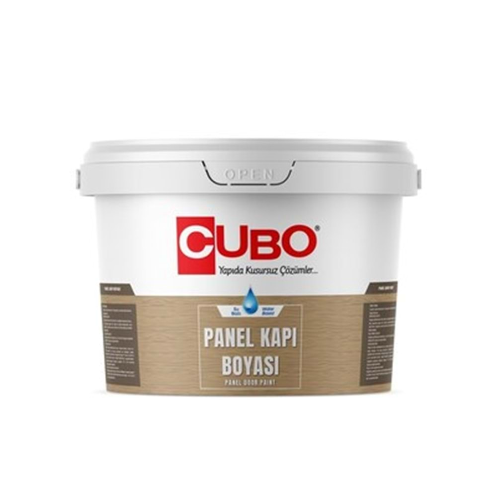 CUBO Su Bazlı Panel Kapı Boyası Beyaz 0,75 Lt