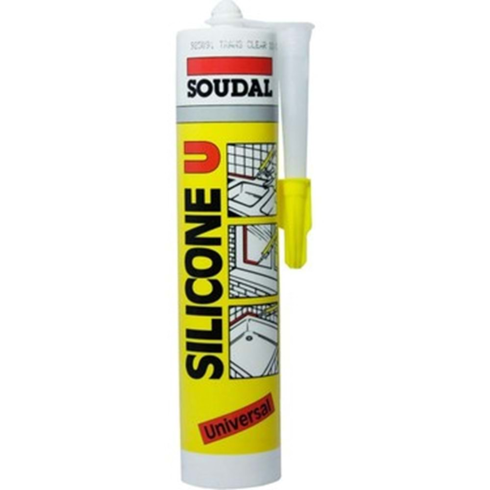 SİLİKON 280 GR ŞEFFAF SOUDAL