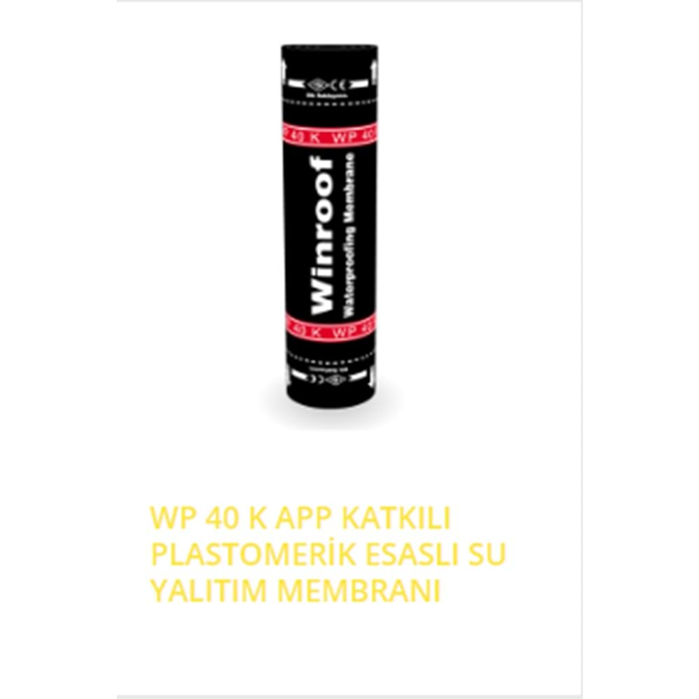 UKS WİNROOF MEBRAN WP 40 K (-10 C) KIRMIZI