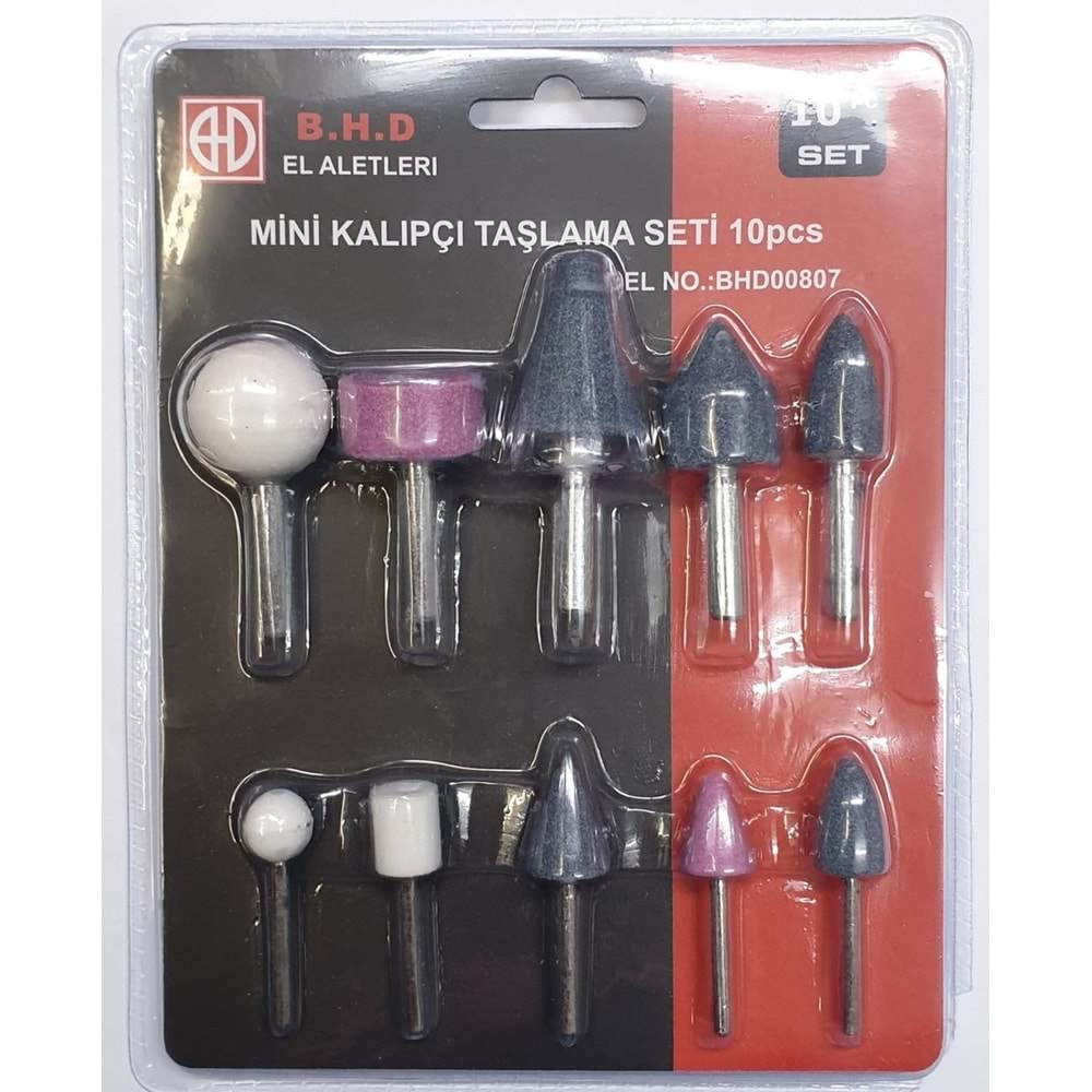 KALIPÇI TAŞLAMA SETİ 10 PARÇA