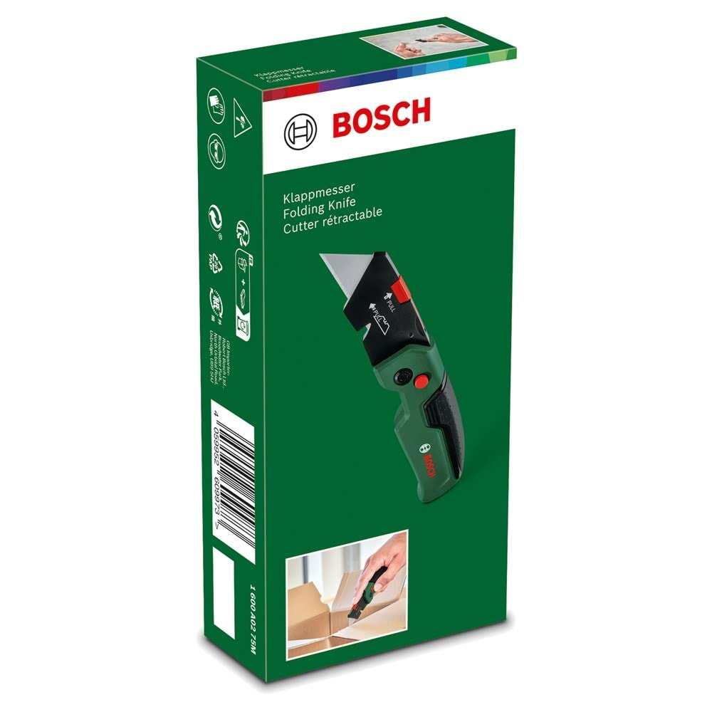 BOSCH YEŞİL Katlanır Maket Bıçağı