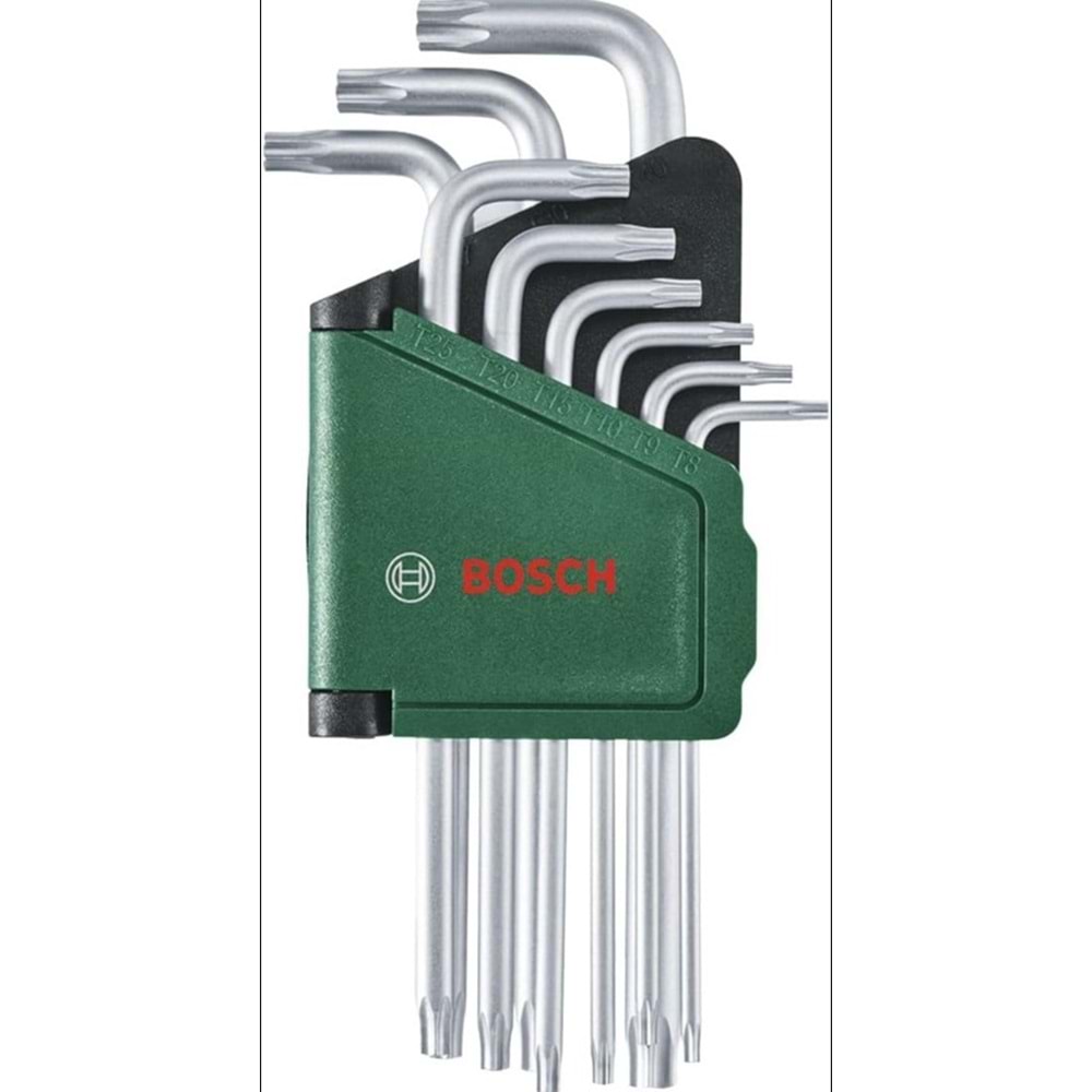 BOSCH Alyan Anahtar Takimi Torx 9 Parça
