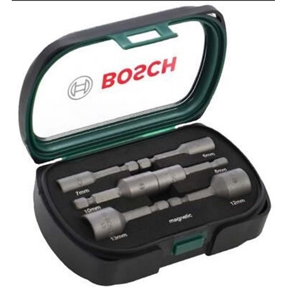BOSCH DIY-P Lokma Anahtar Ucu Manyetik Set 6li