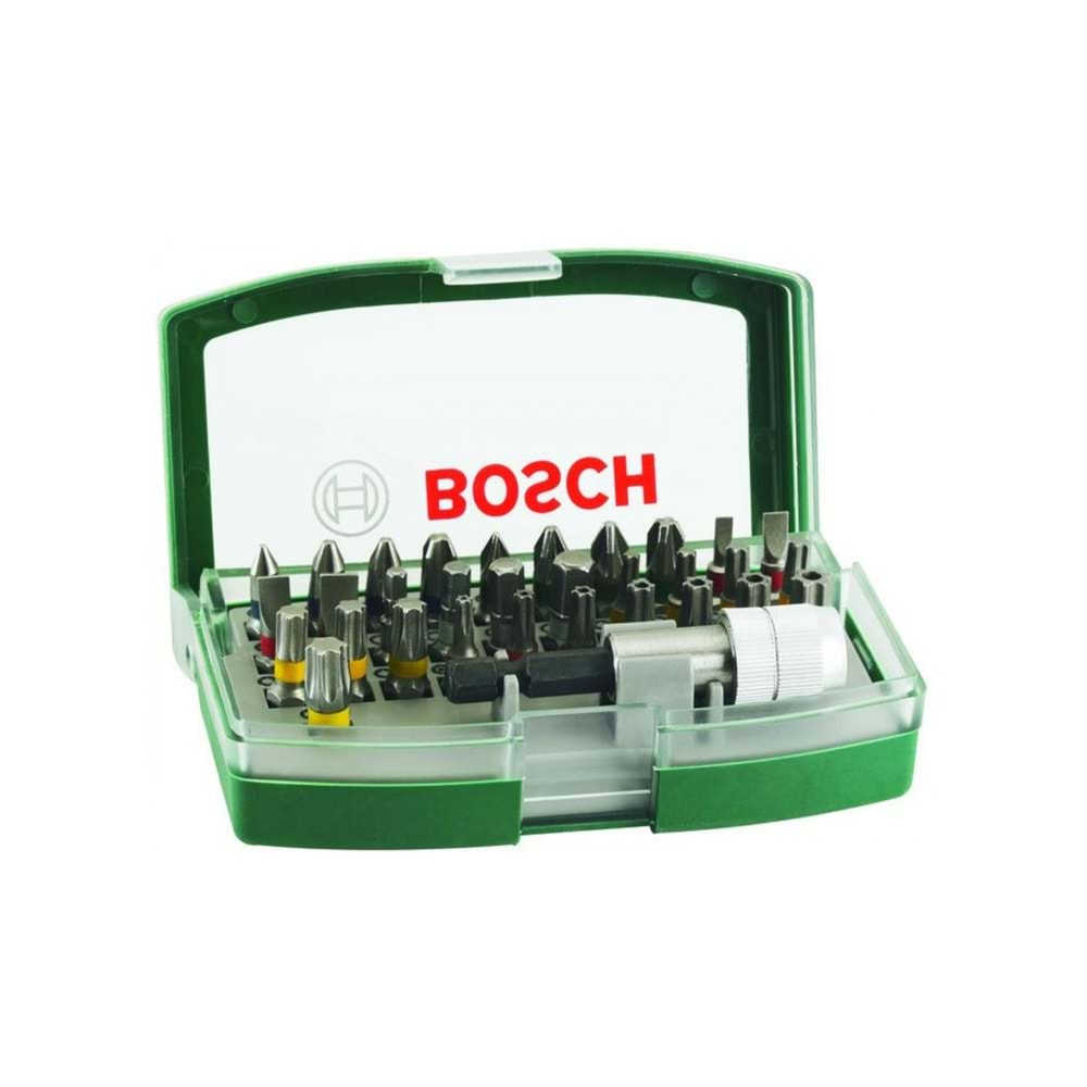 BOSCH DIY-P 32 Parça Vidalama Ucu Seti EH SD Set