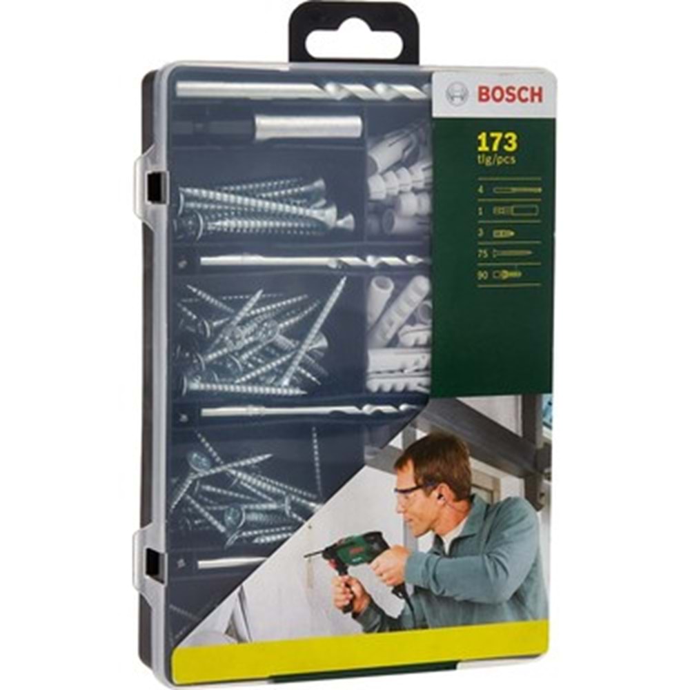 BOSCH DIY-P 173 Parça Delme&Vidalama Set