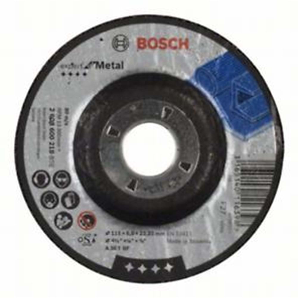 BOSCH TAŞLAMA TAŞI EXMetal 115*6,0 mm