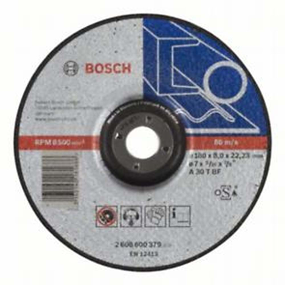 BOSCH TAŞLAMA TAŞI EXMetal 180*8,0 mm