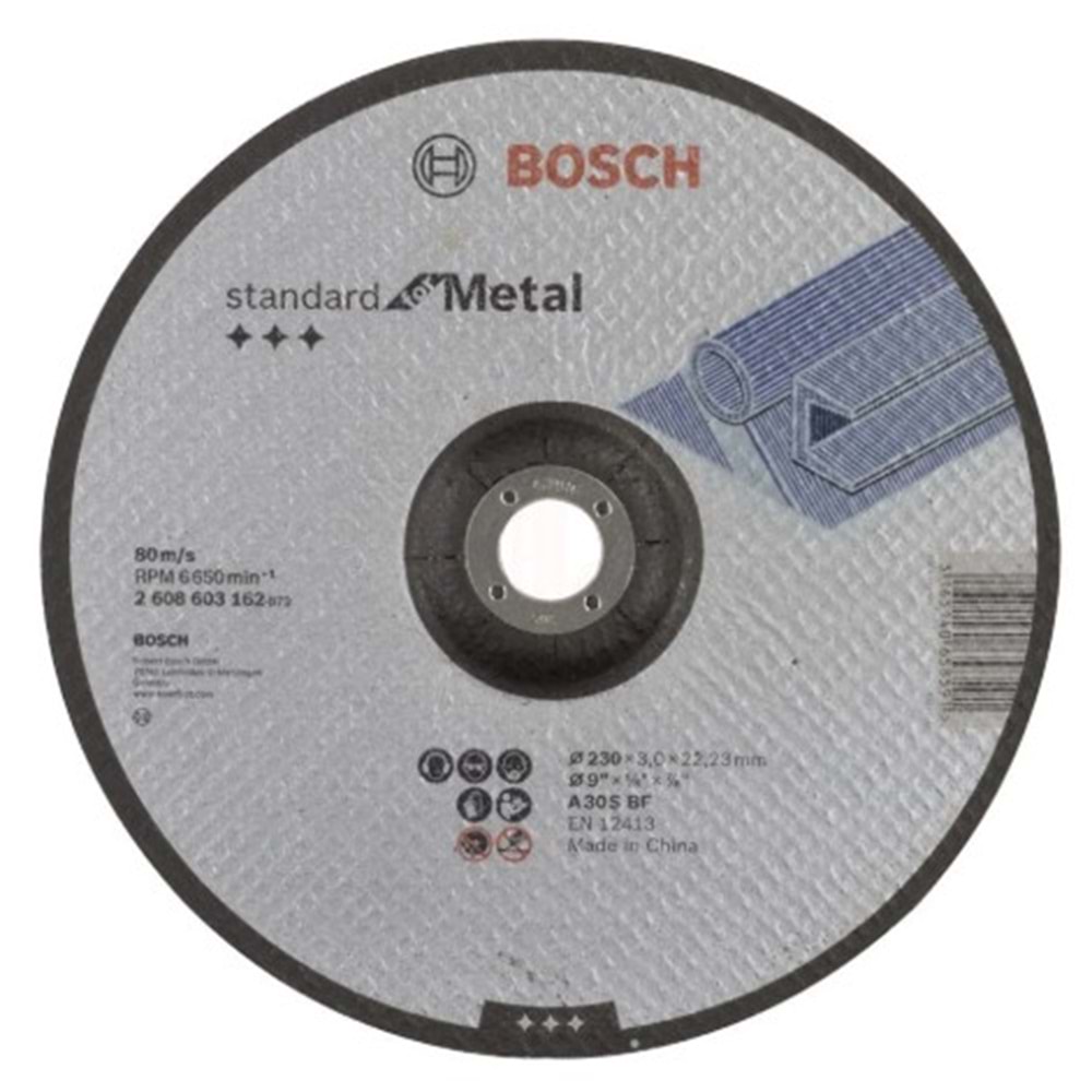 BOSCH SDMetal Kesme Tasi 230*3,0 mm Bombeli