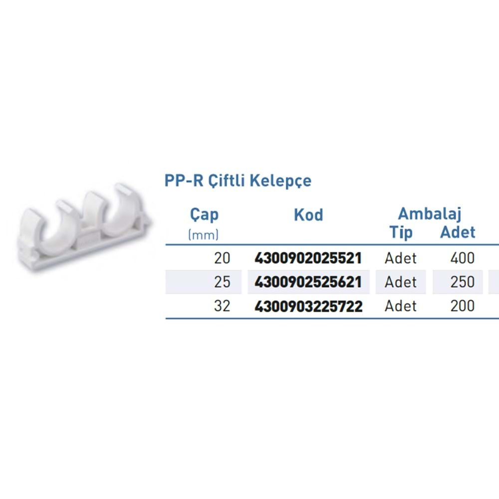 PPR Kelepçe Çiftli Byz d20