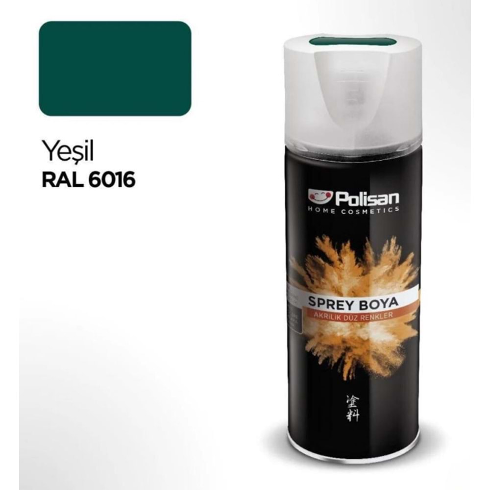 POLISAN SPREY BOYA 400 ML YESIL RAL 6016