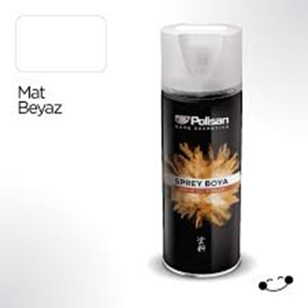 POLISAN SPREY BOYA 400 ML MAT BEYAZ
