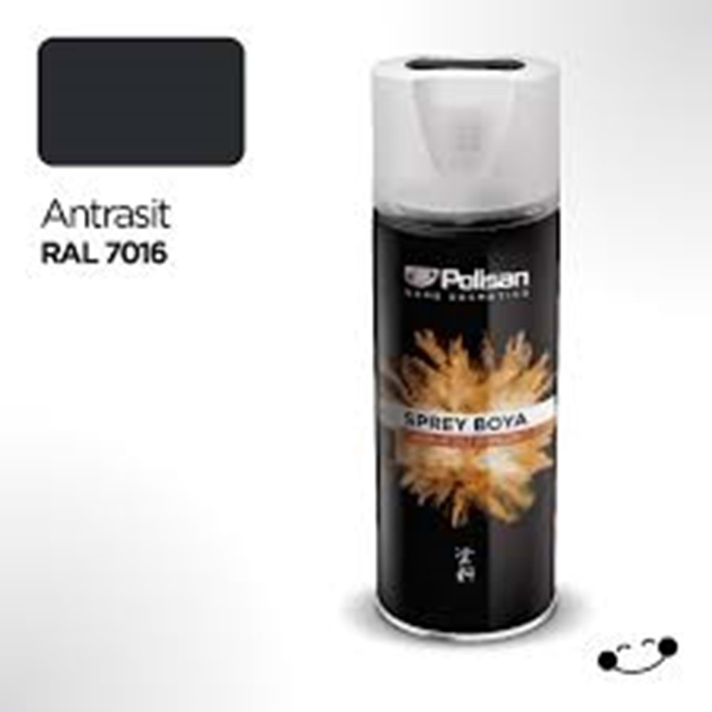 POLISAN SPREY BOYA 400 ML ANTRASIT RAL 7016