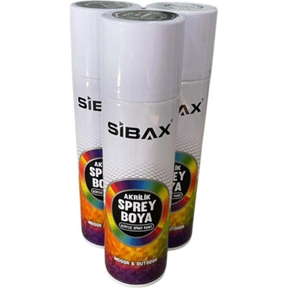 SPREY BOYA 250 ML SİBAX PARLAK BEYAZ