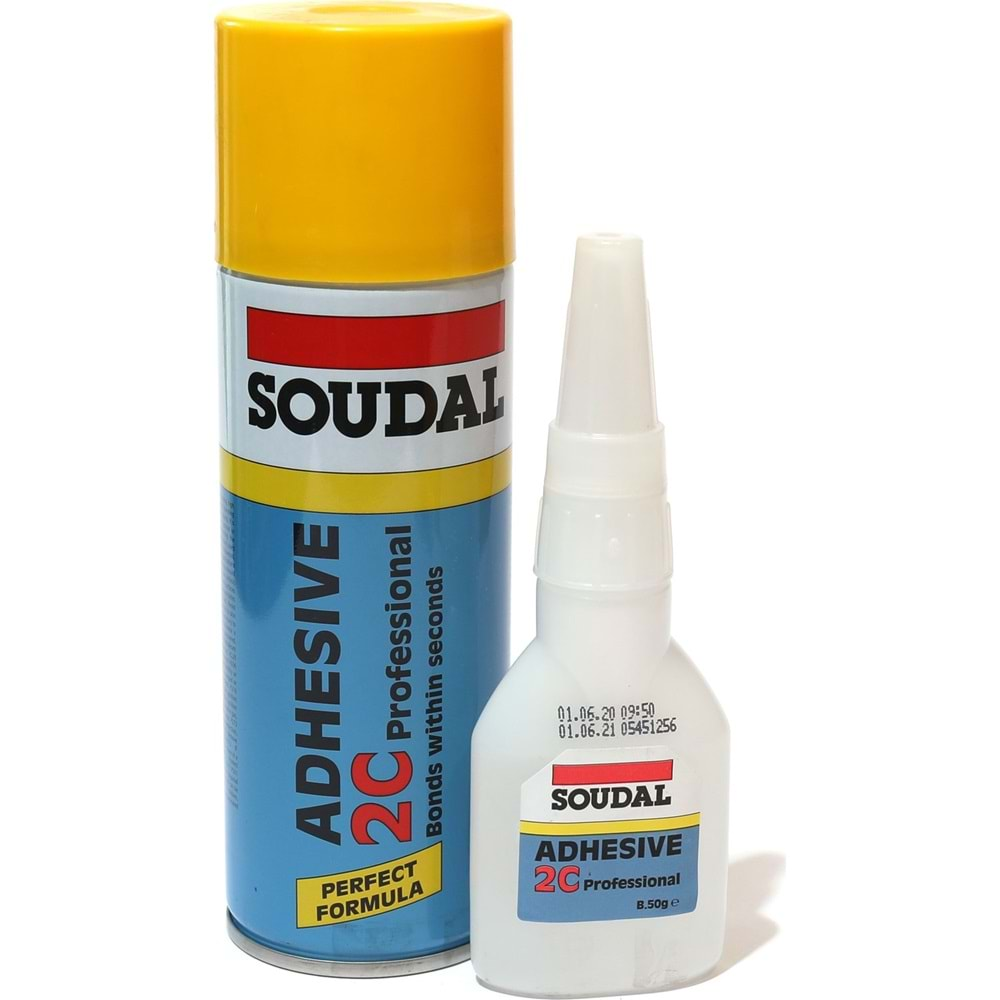 MDF HIZLI YAPIŞTIRICI 200 ML+50 GR SOUDAL