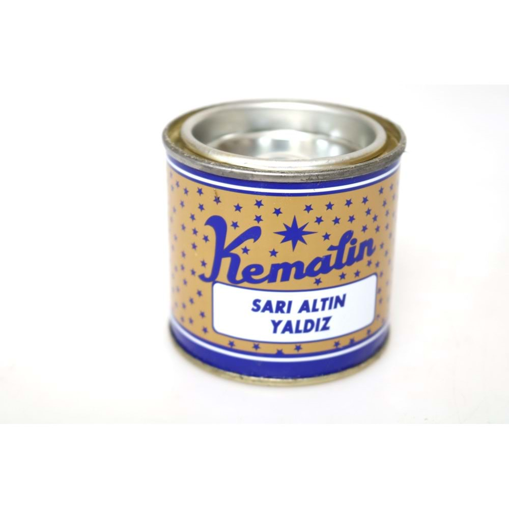 ALÜMİNYUM ALTIN SARI YALDIZ BOYA 1/8 85 GR KEMALİN