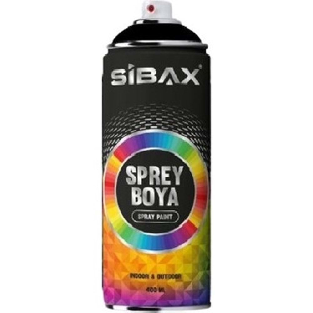 SPREY BOYA 400 ML SİBAX MAT SİYAH