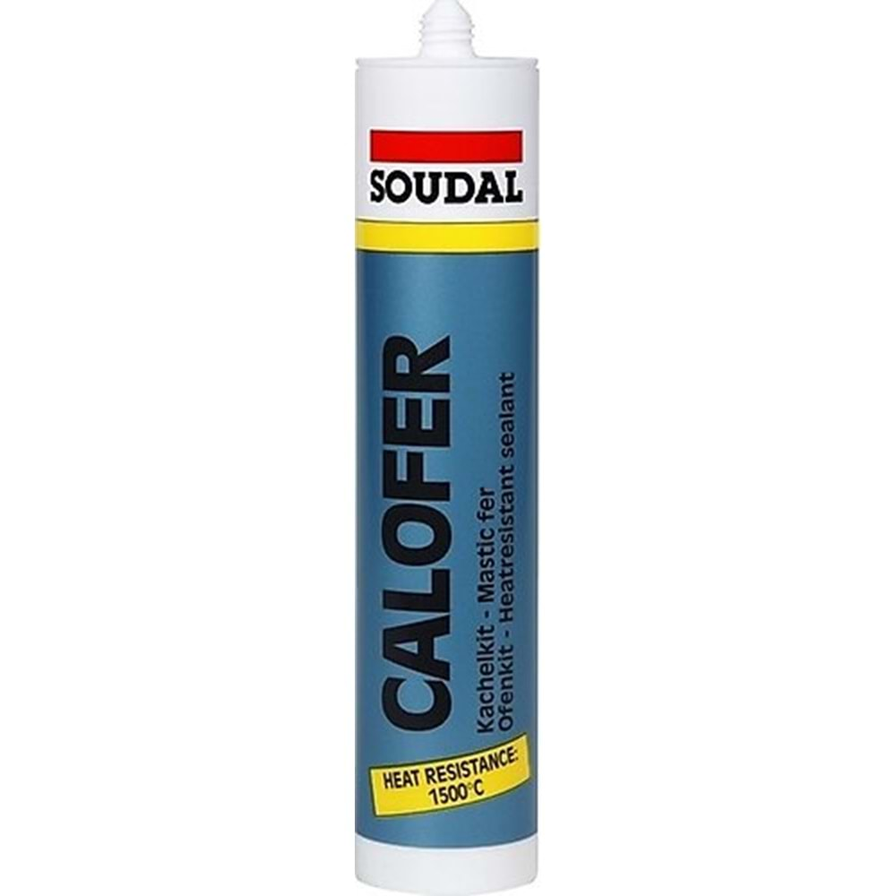 CALOFER 1500 DERECE ISIYA DAYANILI MASTİK 300 ML SOUDAL