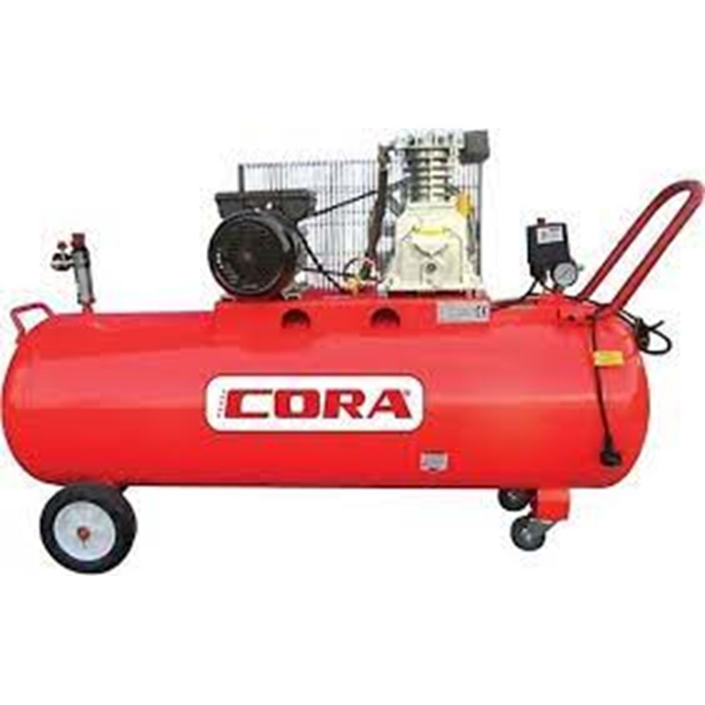 KOMPRESÖR MAKİNESİ CORA 200 LT 3,2 HP 8 BAR