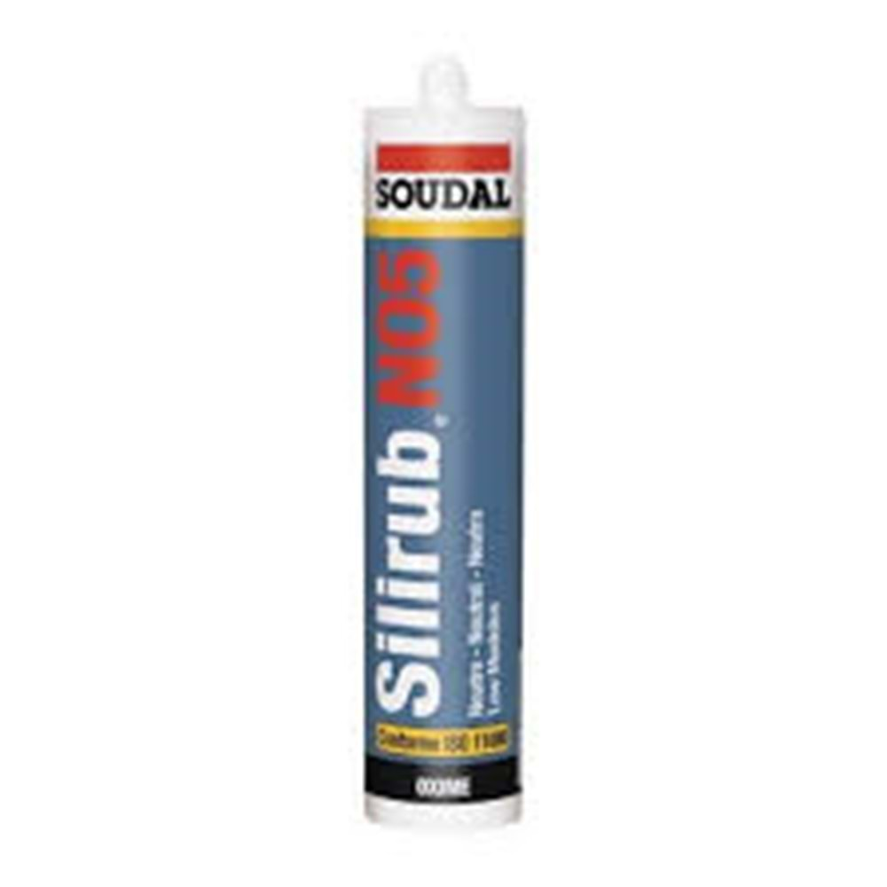 SİLİKON 300 ML SILIRUB NO5-HE DIŞ CEPHE BEYAZ SOUDAL