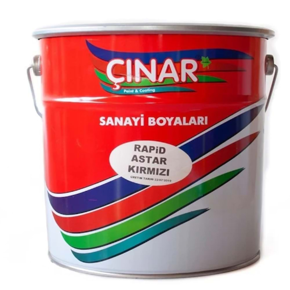 LÜKS ASTAR 3 KG KIRMIZI GALON ÇINAR