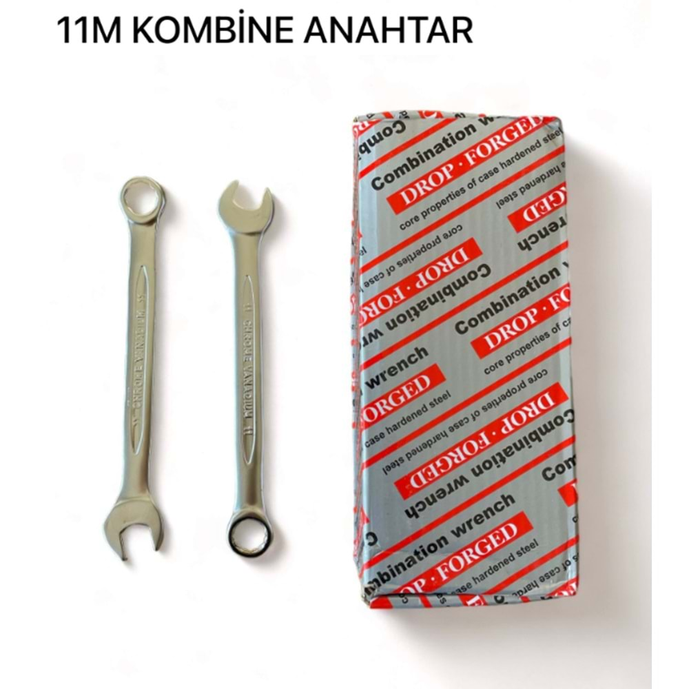 KOMBİNE ANAHTARI TEK 11 NO - CHROM VANADİUM