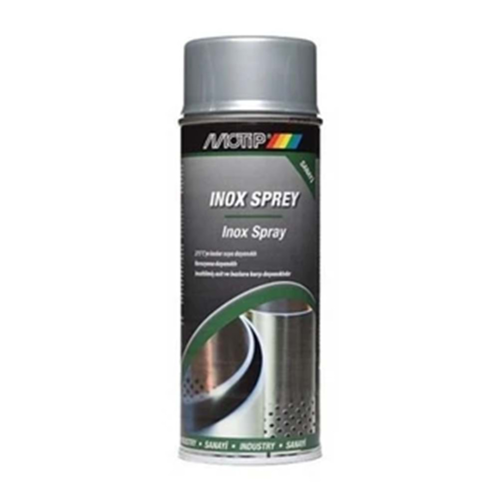 MOTİP SPREY 400 ML PASLANMAZ İNOX SPREY (İNOX SPRAY)