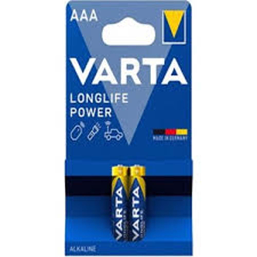 VARTA ALKALİN İNCE 2 Lİ 4903