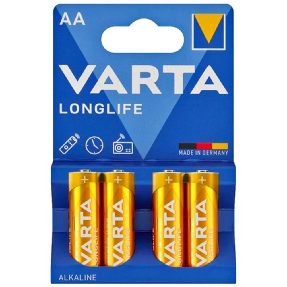 VARTA ALKALİN İNCE 4 LÜ 4103