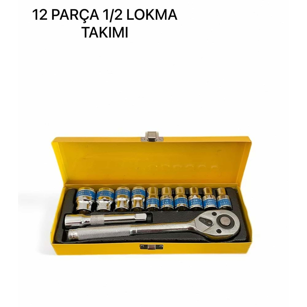 LOKMA TAKIMI 12 PARÇA 1/2 TENEKE KUTULU