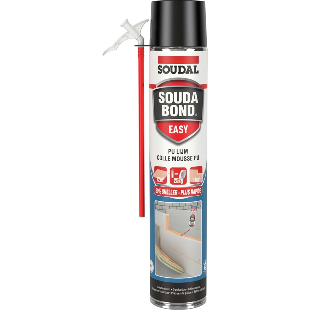 POLİÜRETAN KÖPÜK 750 ML SOUNDABOND MONTALAMA VE GAZBETON SOUDAL