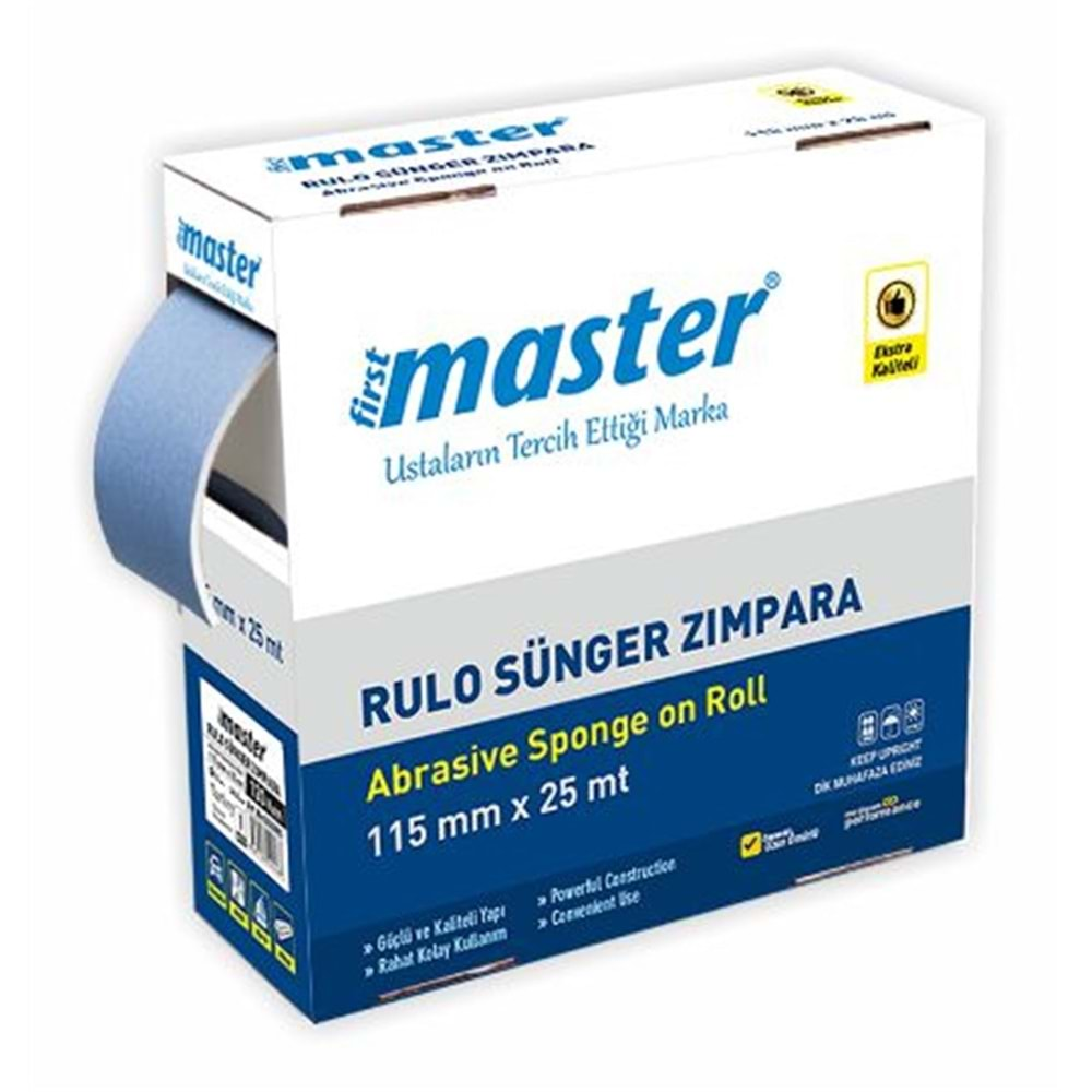 RULO SÜNGER ZIMPARA 115MM*25 MT 100